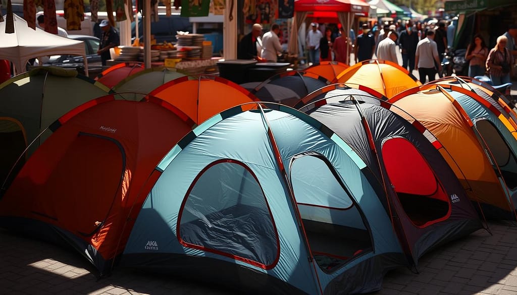 Budget tents on the market Budget tents on the market