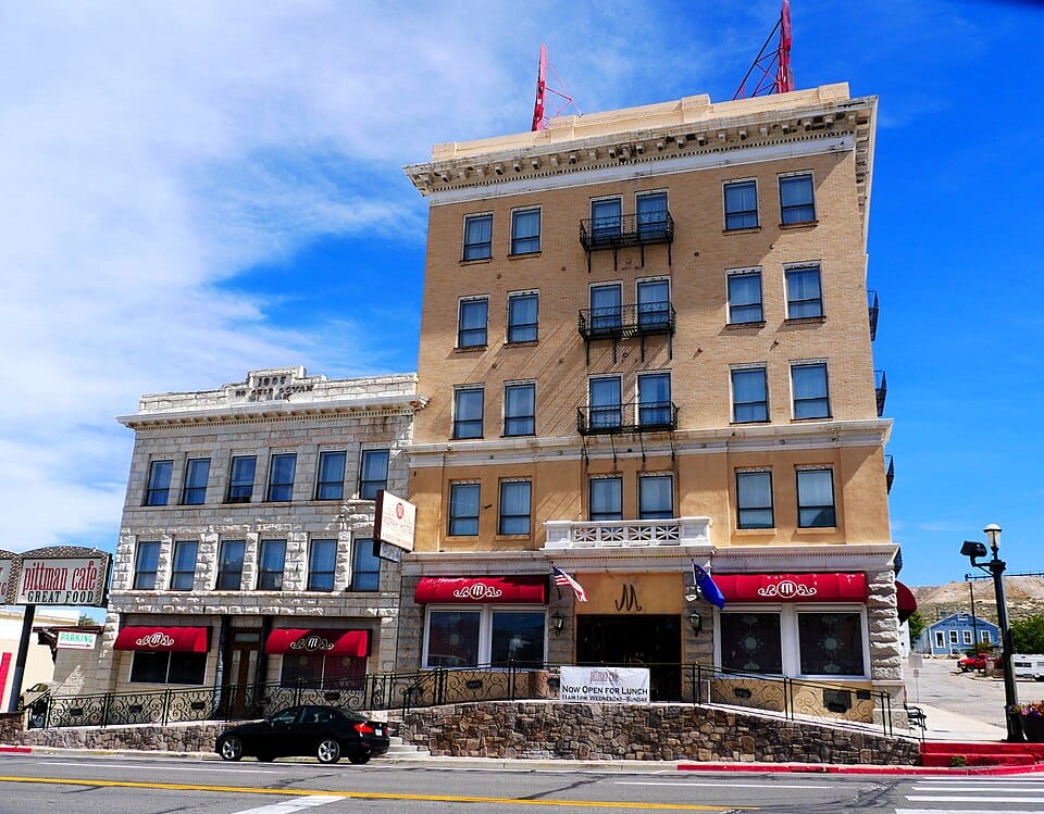 8 of America's Most Haunted Hotels: Spine-Chilling Stays and Mind Blowing Experiences mizpah hotel in tonopah, nevada (53222952554)