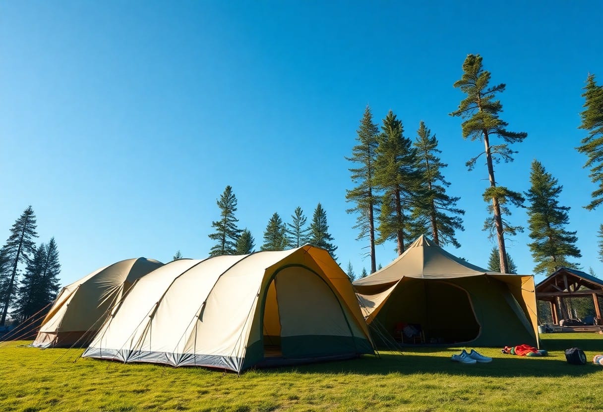 The Difference Between Dome, Tunnel, And Cabin Camping Tents Explained Difference Between Dome Tunnel And Cabin Tents Bpy